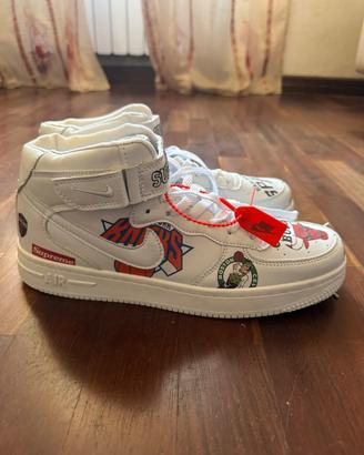 Scarpe Nike Air Force 1 x Supreme NBA Edition
