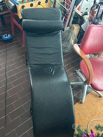 Chaise Longue in pelle