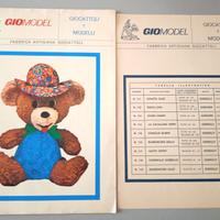 Album Cartamodelli Per Giocattoli Di Stoffa 1960