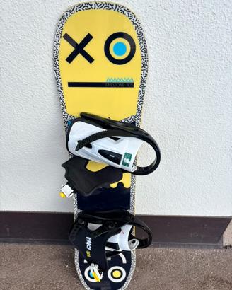 Tavola da snowboard bambini completa