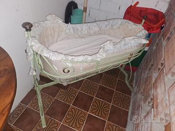 culla a  dondolo anni 70 
