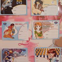 Visiting Cards Anime di Japan Magazine