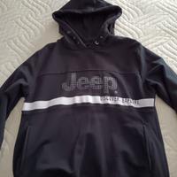 Felpa JEEP nera e bianca