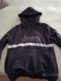 Felpa JEEP nera e bianca