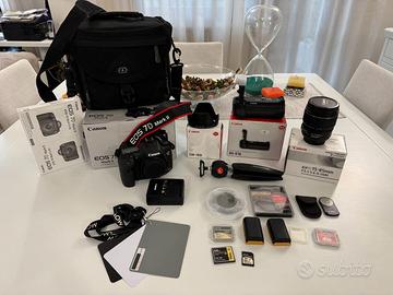 Canon eos 7D MarkII + obiettivo Canon 15-85