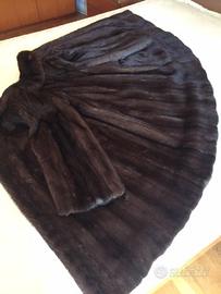 Pelliccia visone naturale