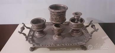 Candelabro con motivi celtici antiquariato