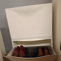 Scarpiera / Contenitore Ikea bianco TRONES