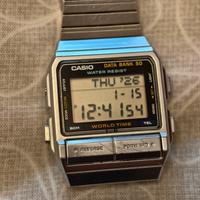 Raro orologio Casio data bank 50