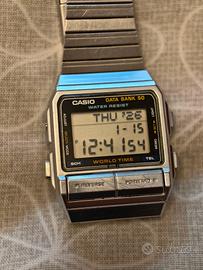 Raro orologio Casio data bank 50