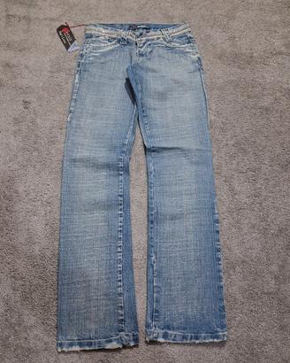 Jeans donna vintage Morris Straight a vita bassa 