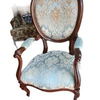 Poltrona Antica restaurata epoca 800 