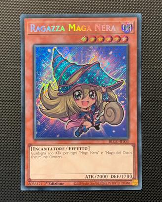 Carta Yu-Gi-Oh Ragazza Mag Nera NM