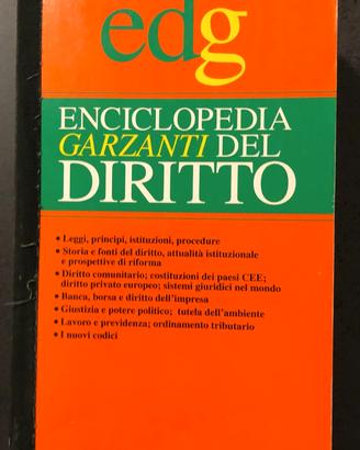 Editrice: Garzanti. Enciclopedia del Diritto