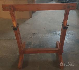 cavalletto legno massello 