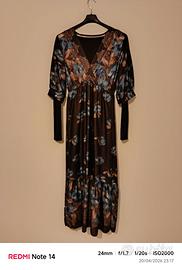 Abito lungo fantasia