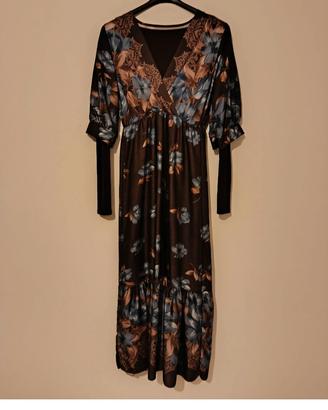 Abito lungo fantasia