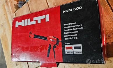 hilti hdm 500 pistola resina