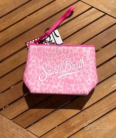 Pochette MC2 Saint Barth leopardata rosa 💕