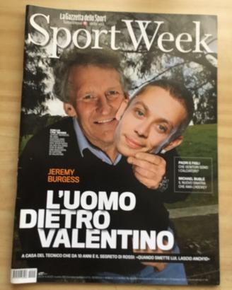 Sportweek 7/11/09 Burgess Valentino Rossi