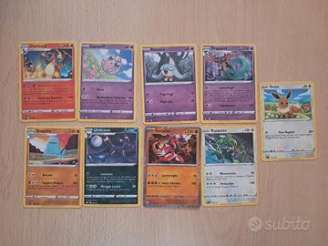Lotto carte Pokemon mcdonalds M24