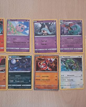 Lotto carte Pokemon mcdonalds M24