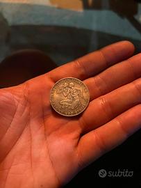 Moneta 10 Deutsche Mark Germania in argento
