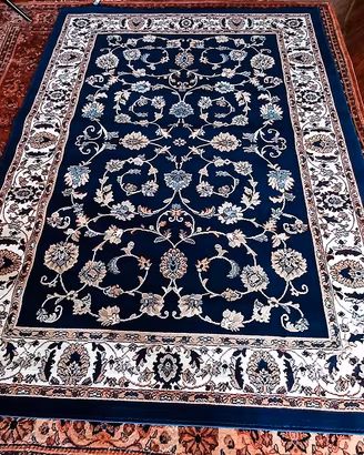 TAPPETO FARAHAN ZIEGLER 180 X 240 cm. BLU BEIGE