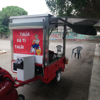 Carrello rimorchio street food