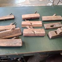 pialle vecchi attrezzi da falegname 