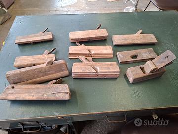 pialle vecchi attrezzi da falegname 