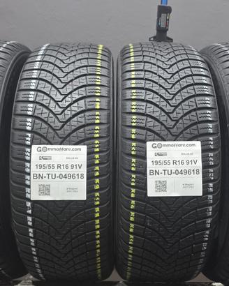 4 Pneumatici 195/55 R16 Kumho Tire Solus 4 S