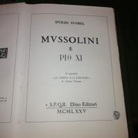 DINO EDITORE libro monumentale Mussolini