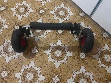 carrello trolley porta sup,canoa,gommoni e kayak