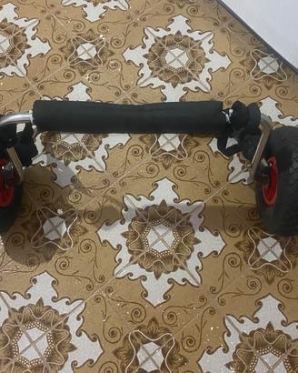 carrello trolley porta sup,canoa,gommoni e kayak