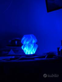 Lampada design con telecomando vari colori led rgb