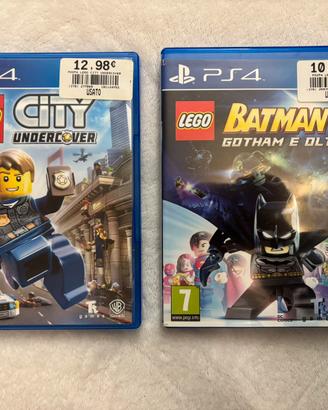 COPPIA DI GIOCHI PS 4