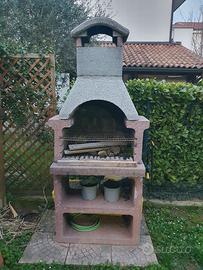 Barbecue in muratura prefabbricato
