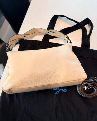 Borsa Gabs vera pelle beige