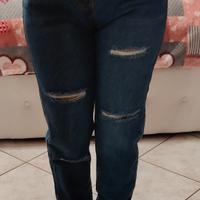 jeans donna  taglia 40  a vita alta 