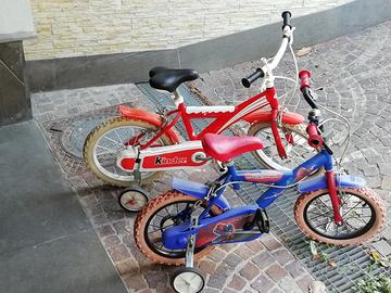 Due bici bambino 3-6 anni