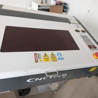 Laser co2 4040 40w nuovo, acceso e testato