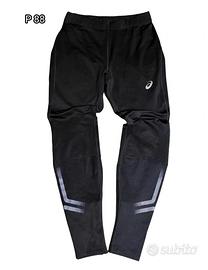 "ASICS" pantalone sport running fitness calcio  M