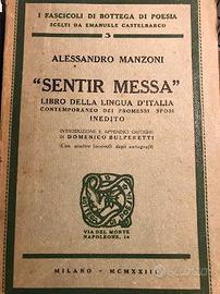 Alessandro Manzoni "Sentir Messa"