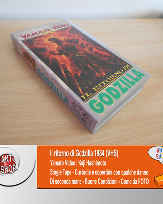 Godzilla 1984 - VHS Cult Vintage - Collezione Ed.