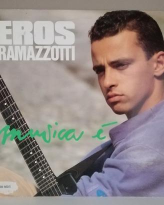 Vinile 33 Giri LP Eros Ramazzotti - Musica È (1988