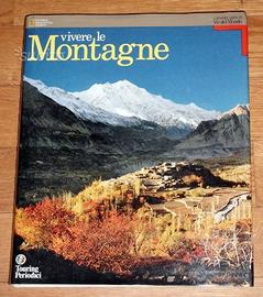 VIVERE LE MONTAGNE - Libro illustrato NUOVO