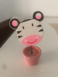 Portafoto legno zebra