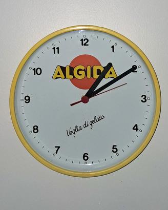 orologio da parete algida vintage