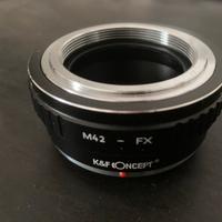 Adattatore fotografico M42